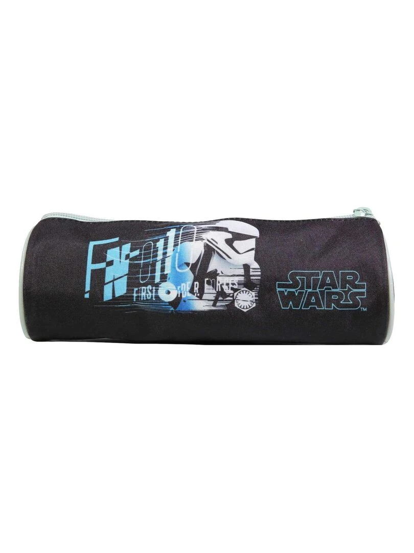 BAGTROTTER Trousse scolaire ronde Disney Star Wars Noire Noir