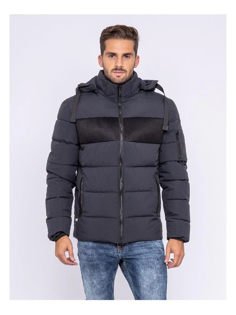 Doudoune capuche ZULMINO Noir