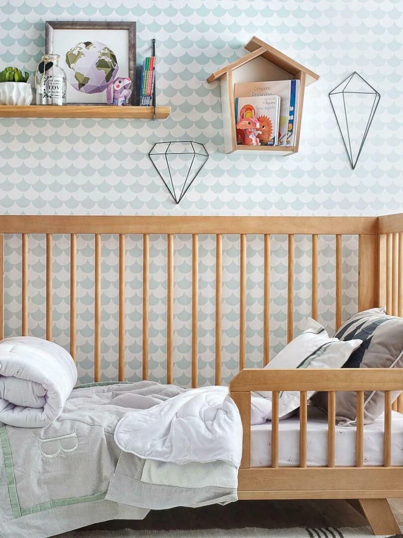 Lit évolutif bébé Kyoto   AKITEN RETAIL   Marron