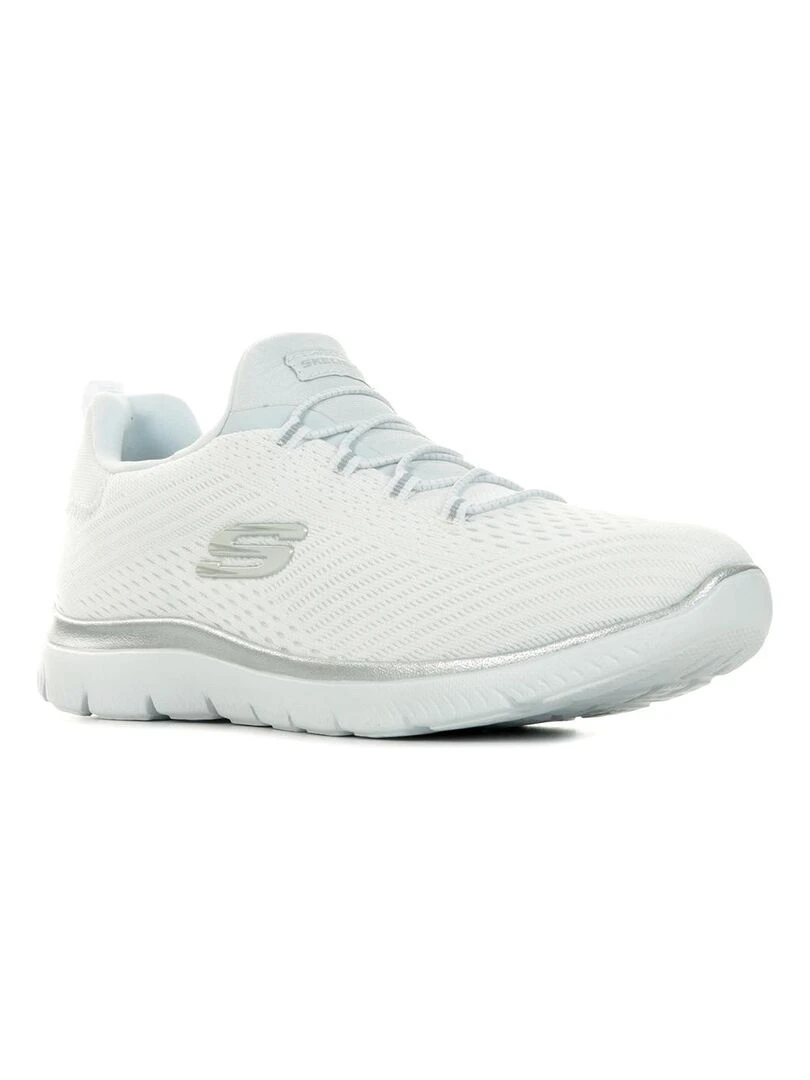 Baskets Skechers Summits Fast Attraction Blanc