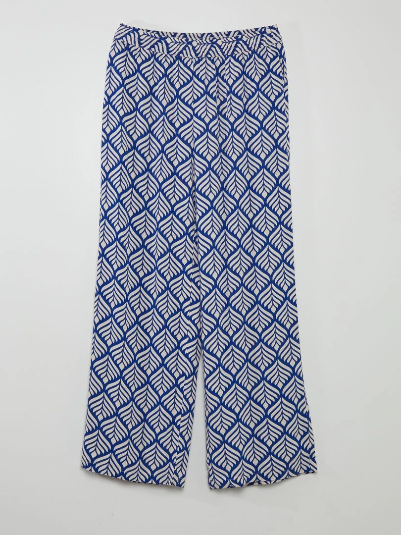 Pantalon large 'JDY' Bleu