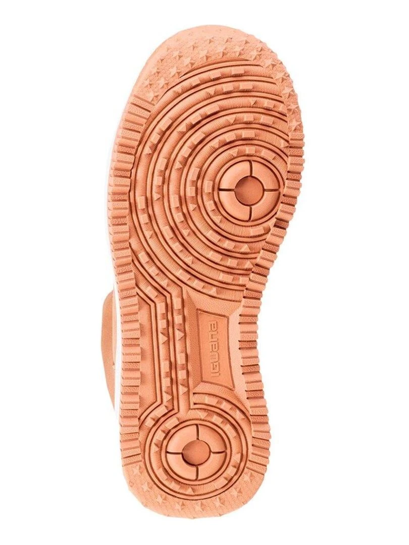 Iguana   Baskets HANSON   Marron tabac