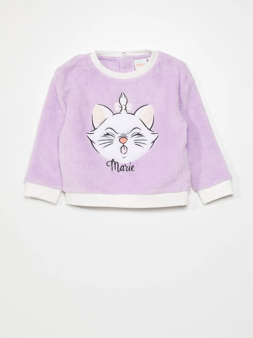 Ensemble pyjama en polaire 'Disney'   2 pièces   Violet