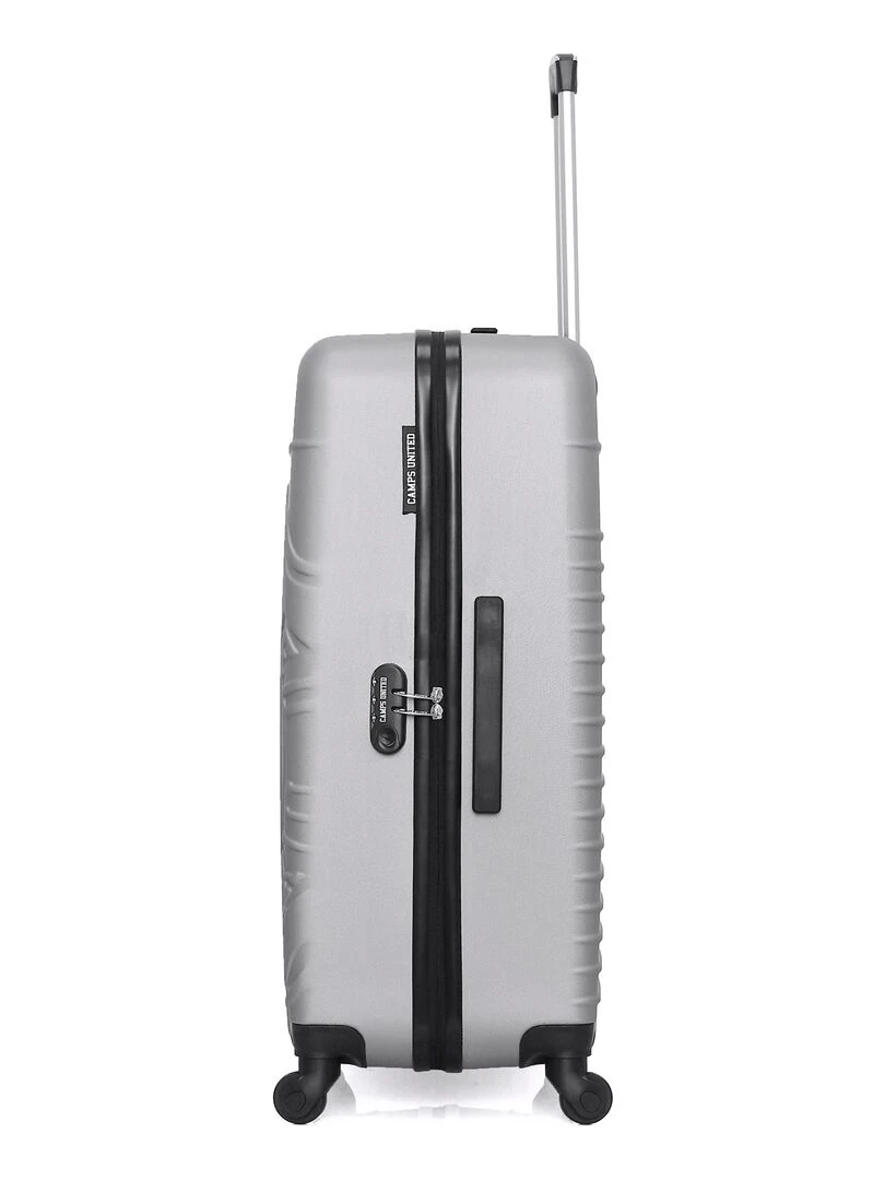 CAMPS UNITED   VALISE GRAND FORMAT ABS CAMBRIDGE 4 ROUES 75 CM   Gris