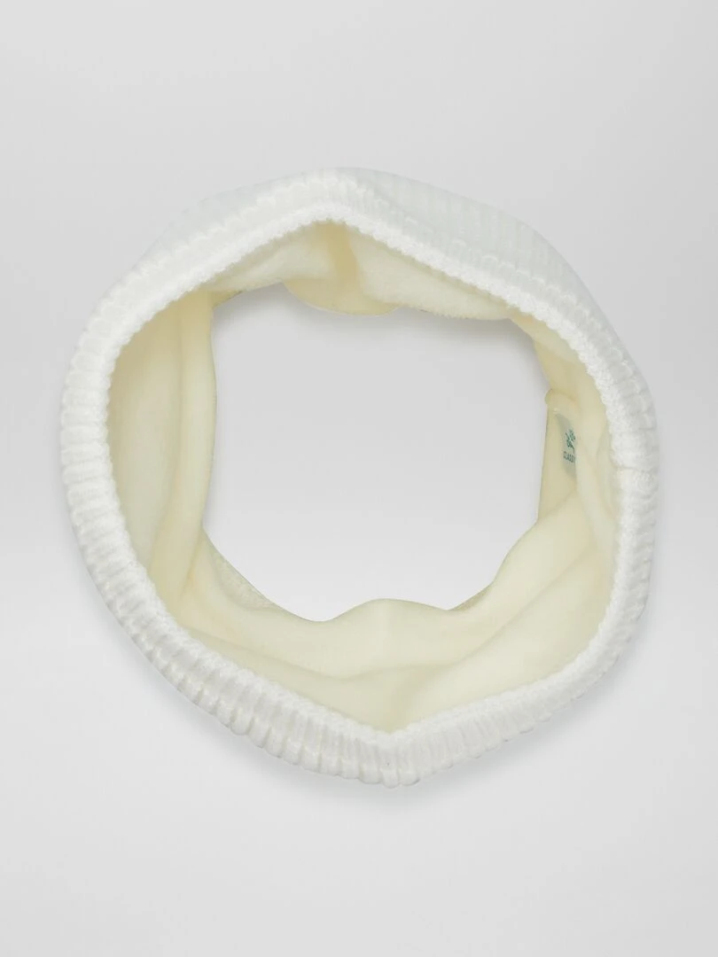 Bonnet + snoord 'Marie' des 'Aristochats'   Blanc