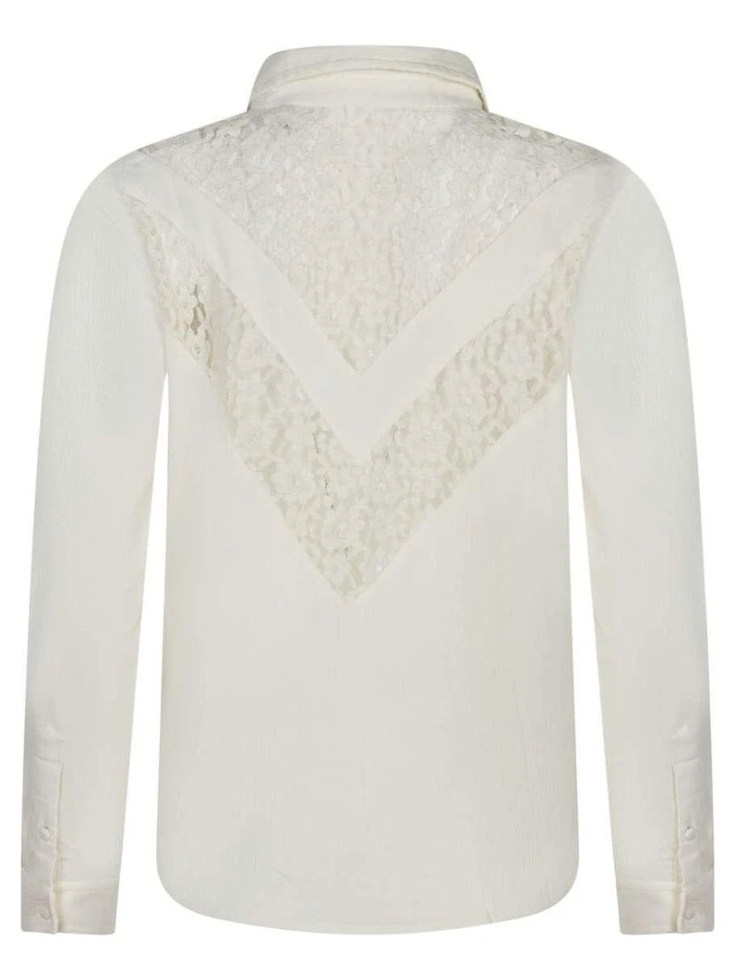 KAPORAL Chemisier dentelle Blanc
