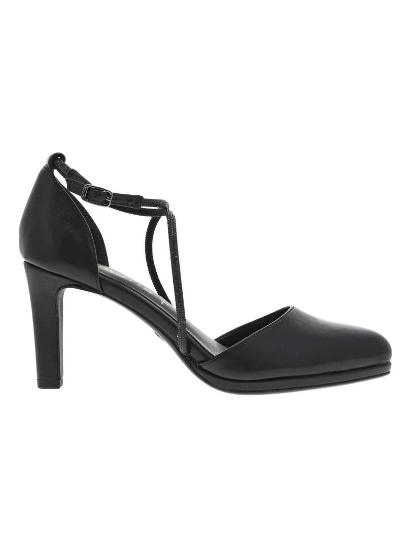 CHATTAWAK   Robe courte droite   Noir