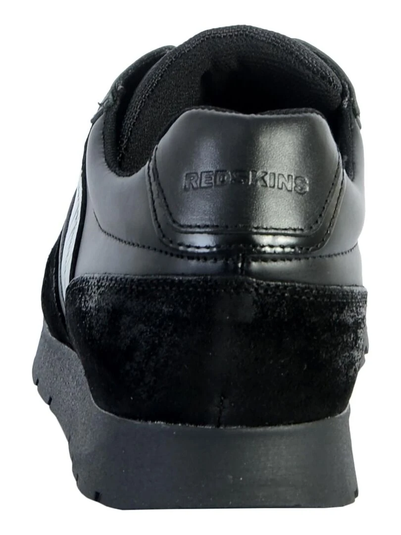 Basket Cuir Redskins Erios   Noir