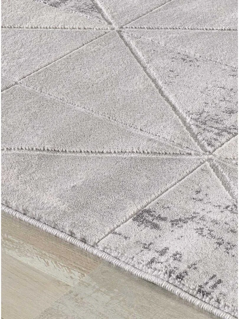 Tapis salon VOLITRO OEKO TEX®   Gris
