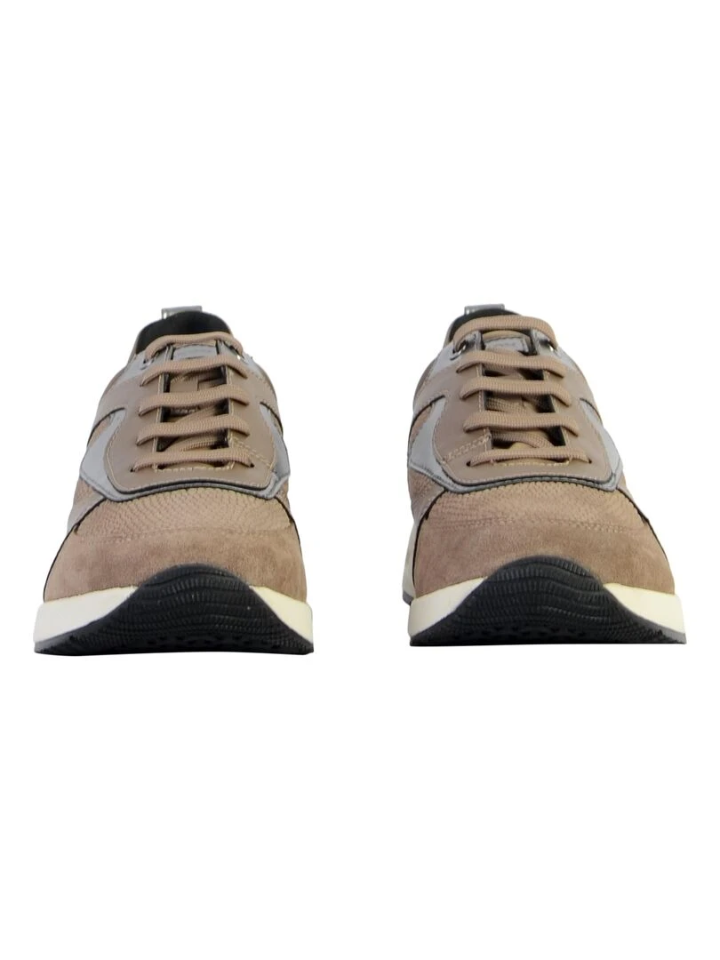 Basket Cuir Geox Bulmya*   Beige