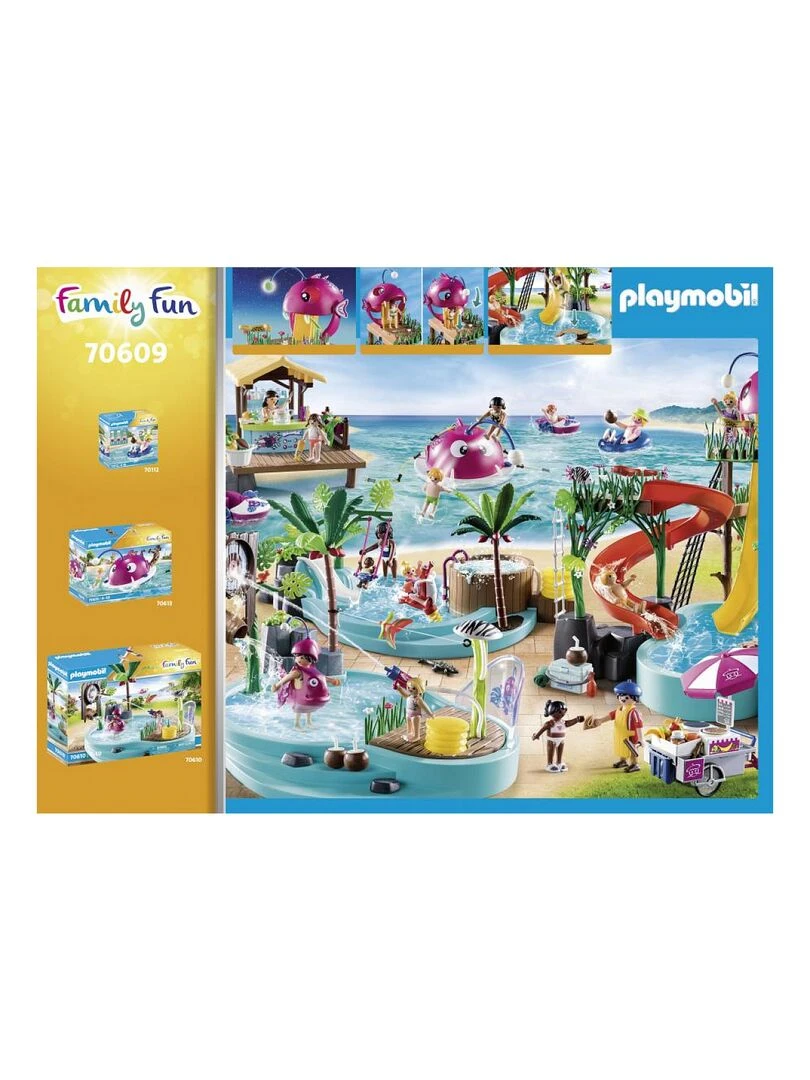 70609 'playmobil' Parc Aquatique Avec Toboggans   N/A
