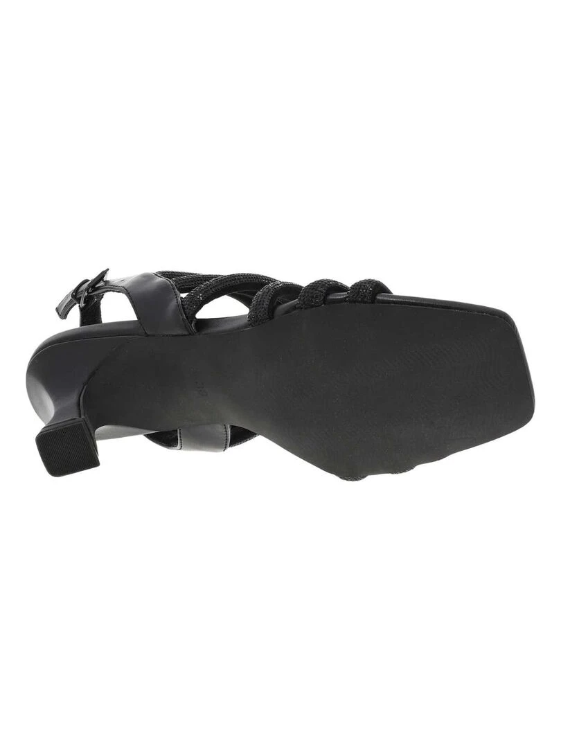 MARCO TOZZI   Nu pieds talon entonnoir   Noir
