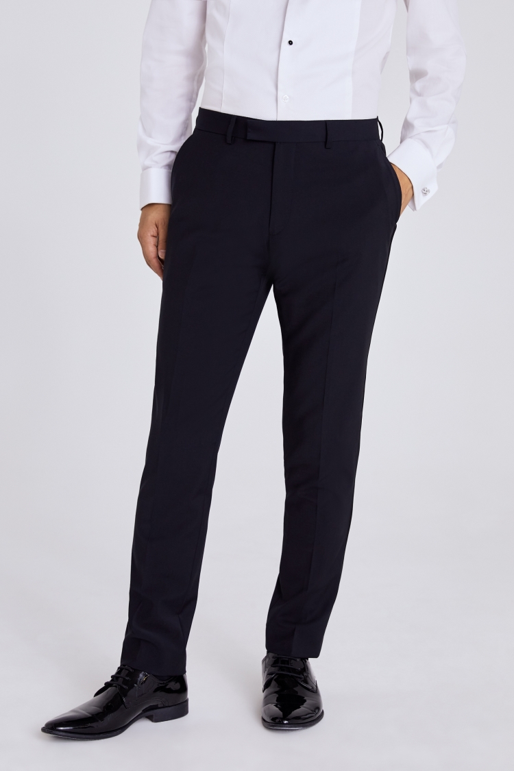 Ted Baker Tailored Fit Black Notch Lapel Tuxedo Jacket    Buy Online at Moss