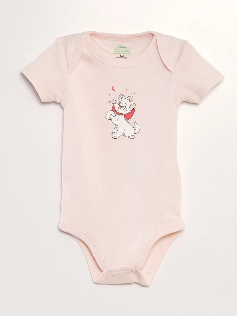 Lot de 2 bodies 'Disney'   Rose
