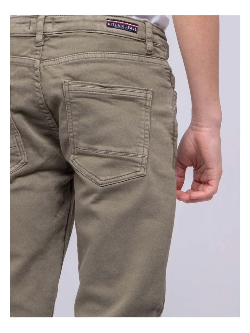 Pantalon chino CANDELO J   Kaki