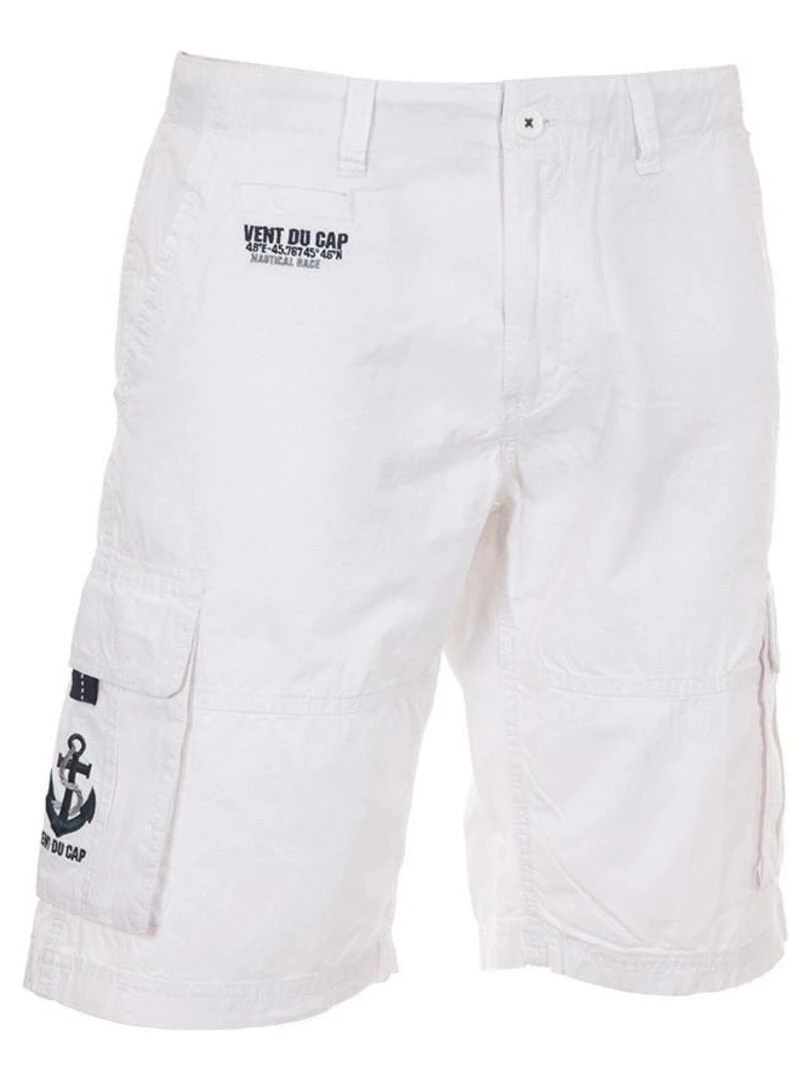 Bermuda homme CEBAY VENT DU CAP Blanc