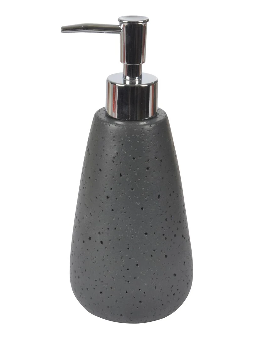 Distributeur de Savon Terre Ethnic noir gris anthracite