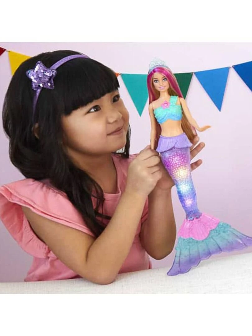 Poupée Barbie : Sirene Lumieres De Reve   N/A