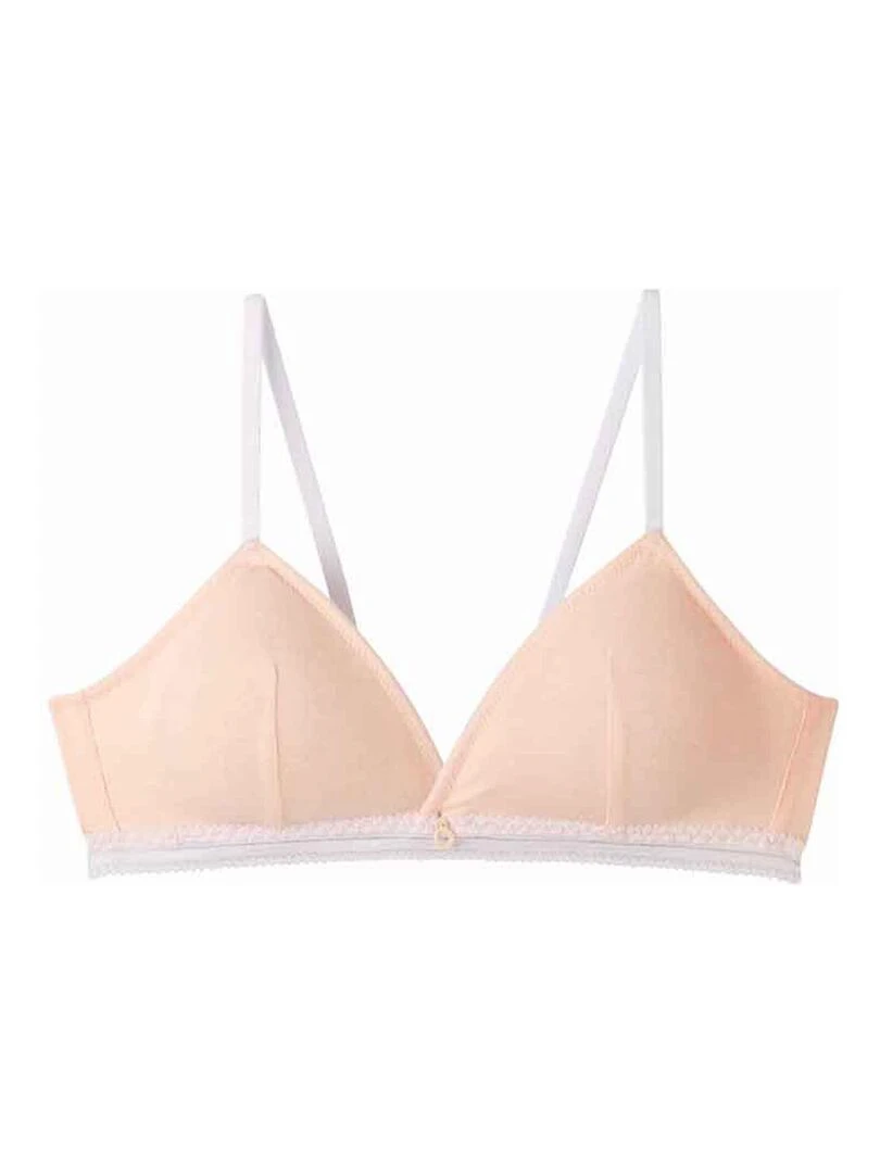 Soutien gorge triangle mousses amovibles LULU Morgan Rose clair