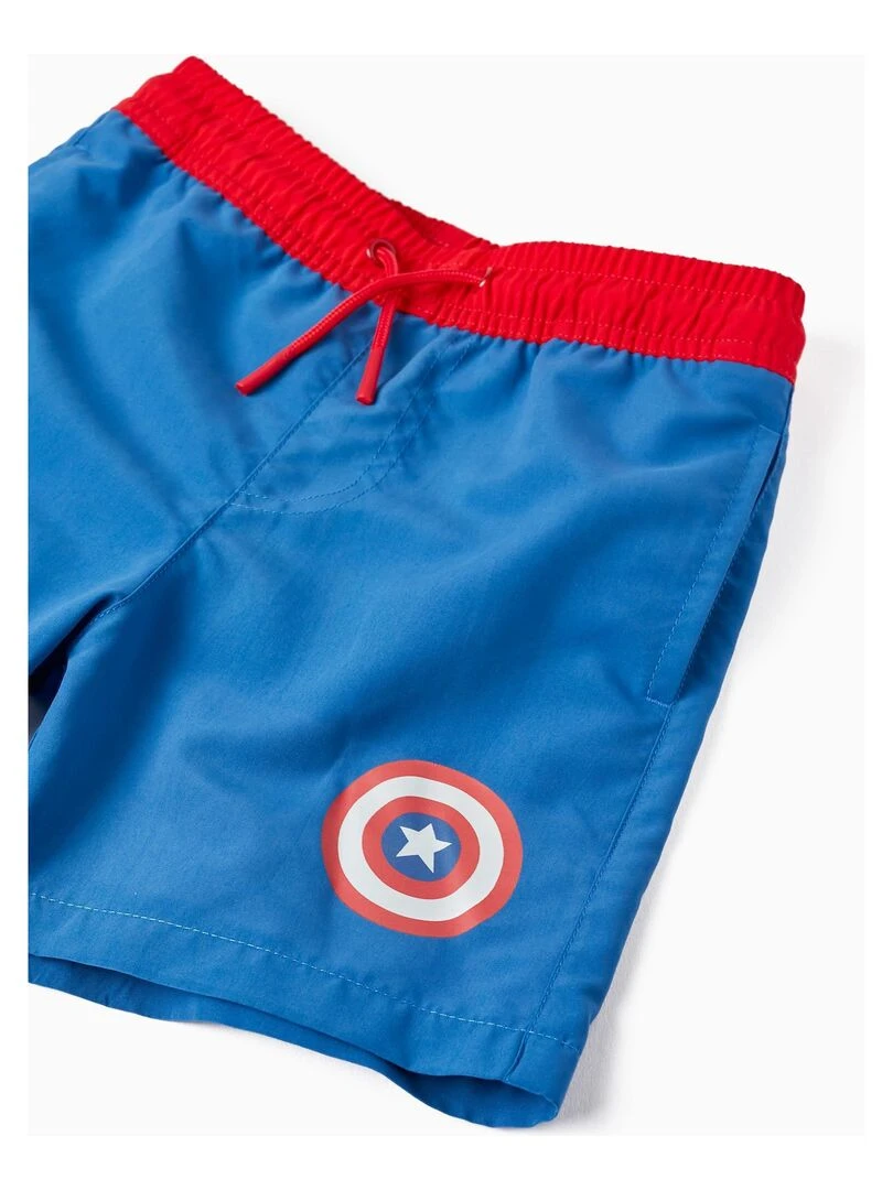 Shorts de Bain pour Garçon 'Marvel   Captain America'  MARVEL CAP AMERICA   Bleu