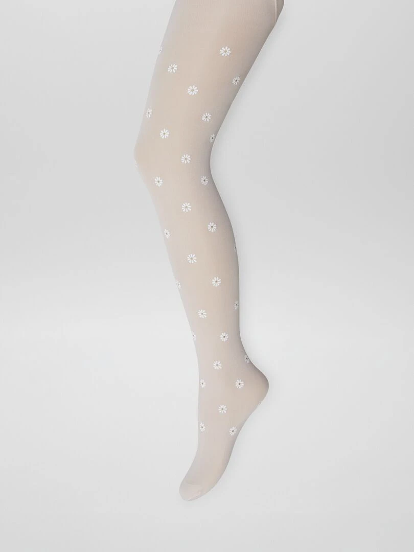 Lot de 2 collants légers fantaisie Rose
