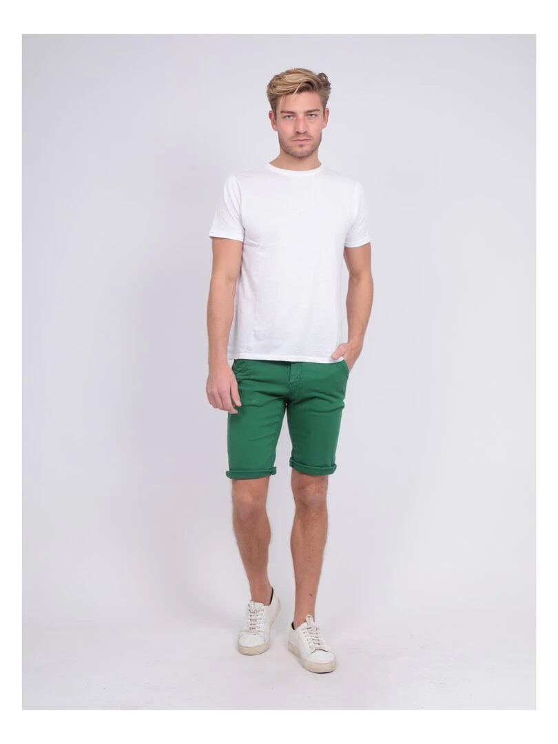 Bermuda chino BAVOLTA   Vert