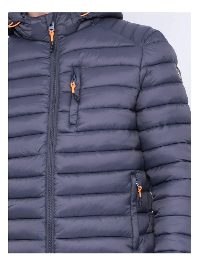 Doudoune légère capuche ZEGEL   Gris