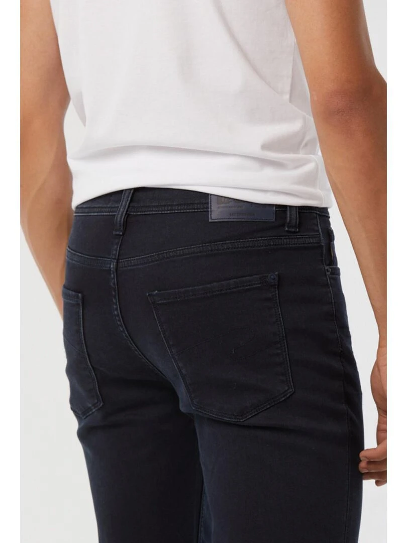 Lee Cooper   Jean coton straight LC122ZP   Bleu foncé