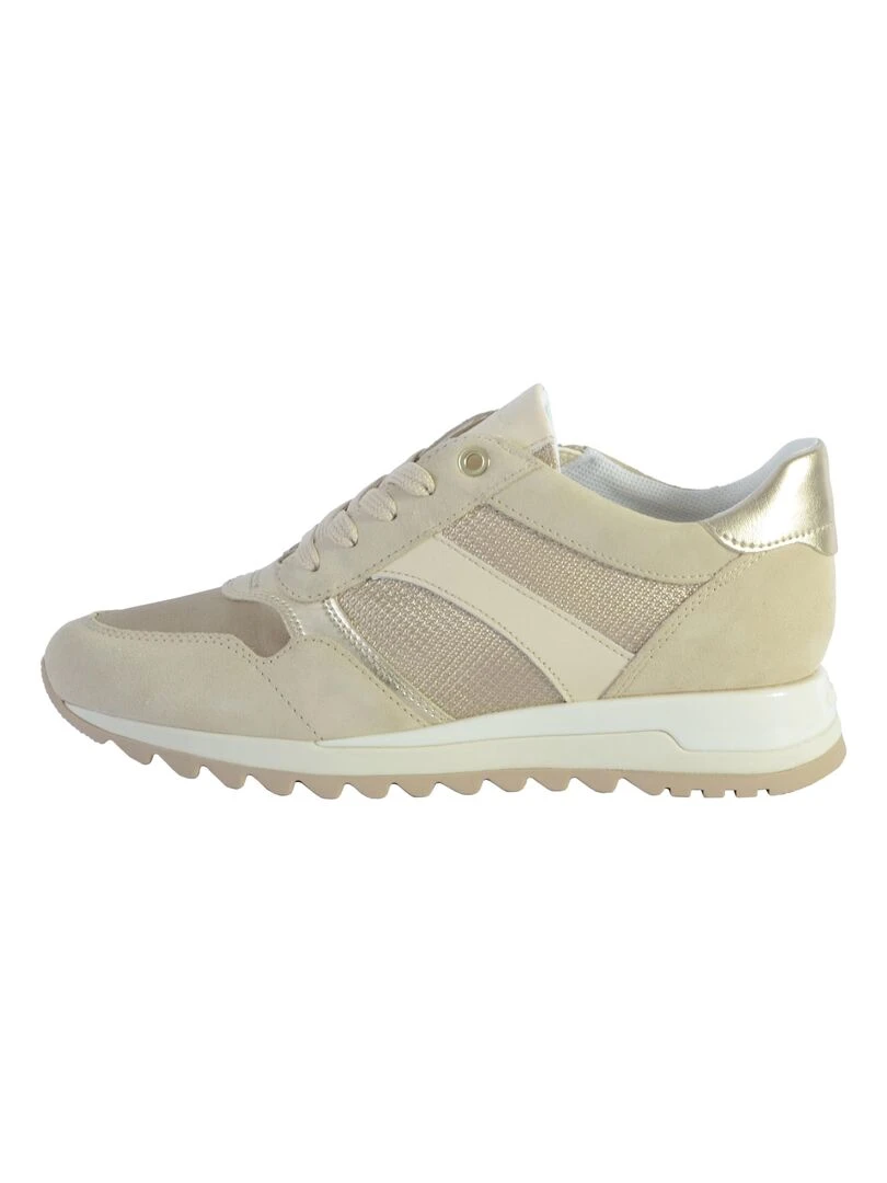 Basket Cuir Geox Tabelya Beige