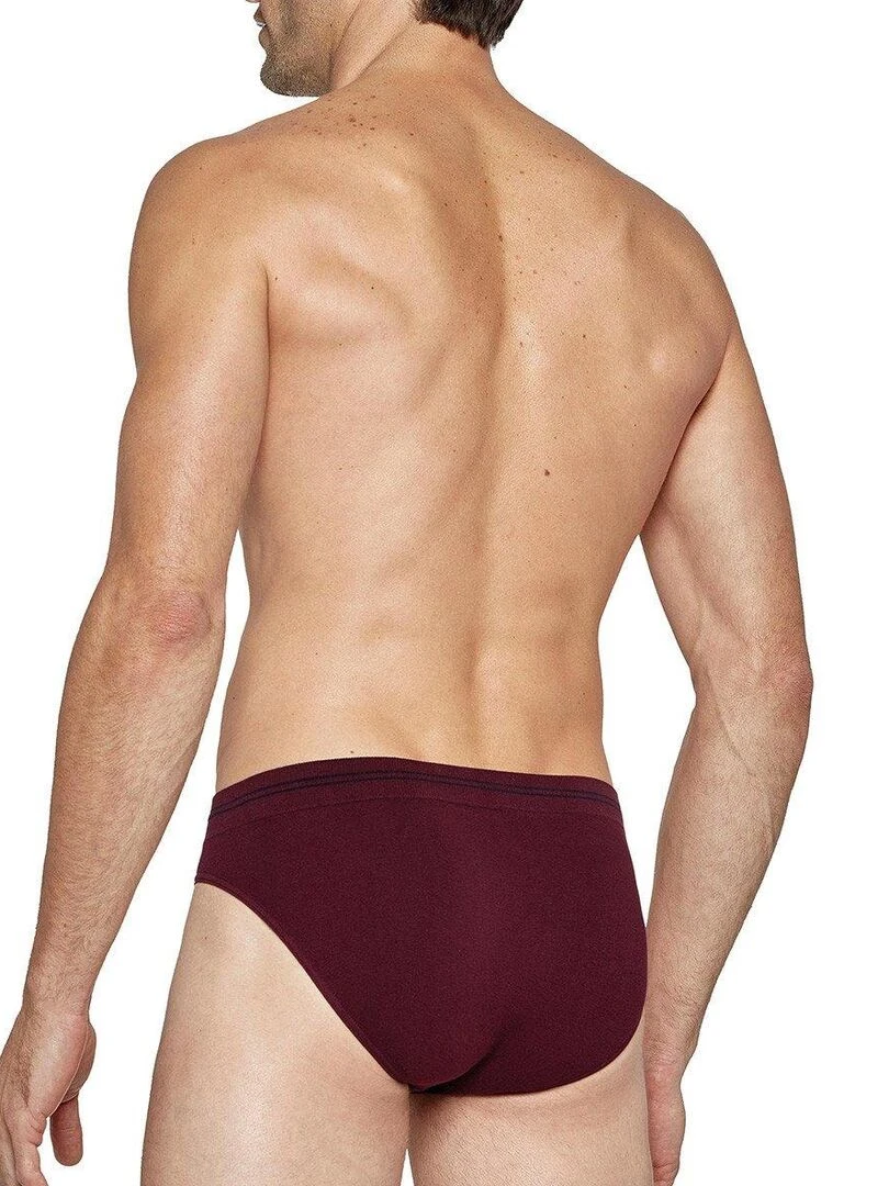 Slip en coton sans couture Essentials   Rouge