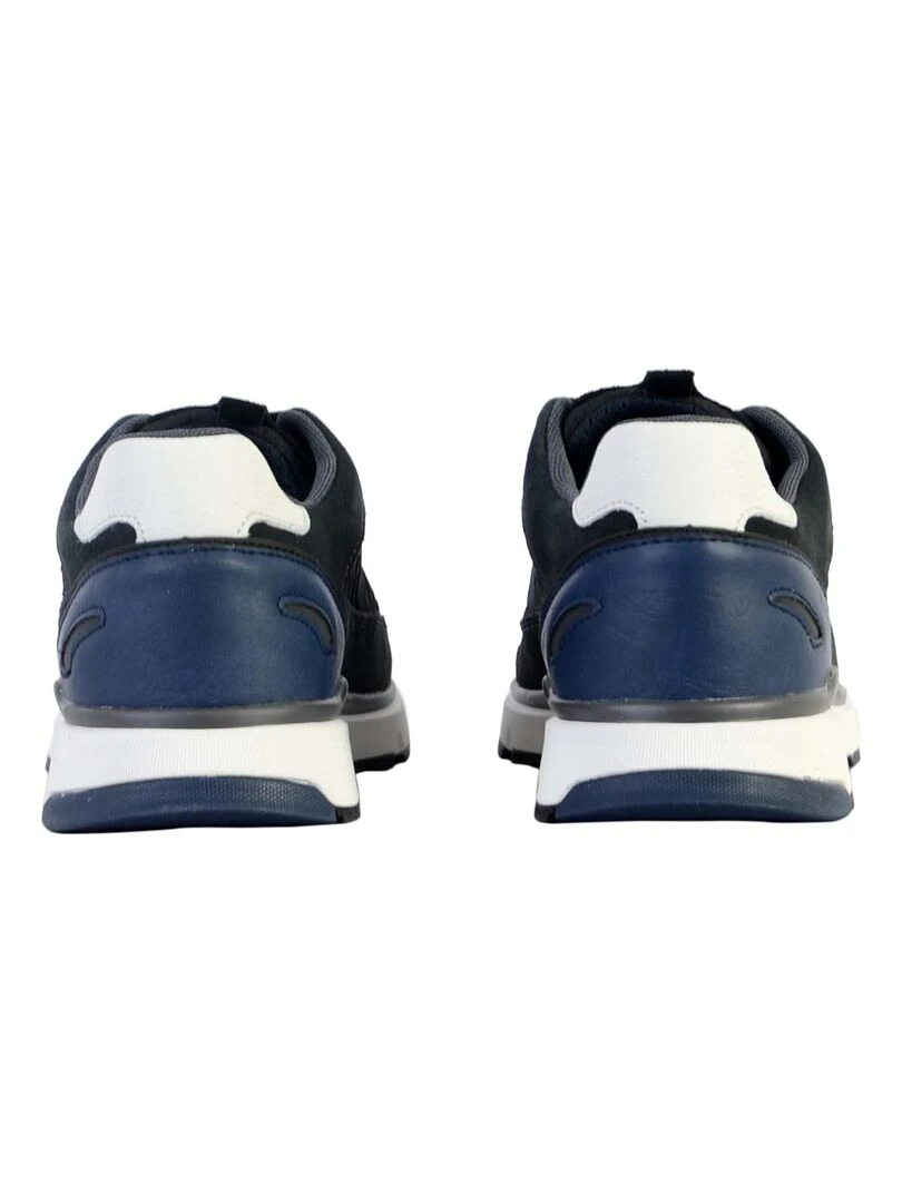 Basket Cuir Geox Dolomia   Noir