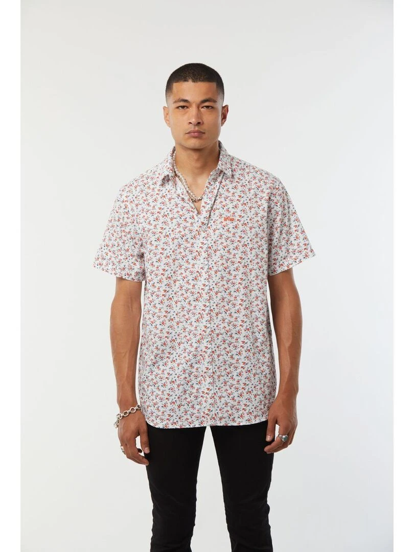 Lee Cooper Chemise manches courtes coton comfort DUYA Blanc