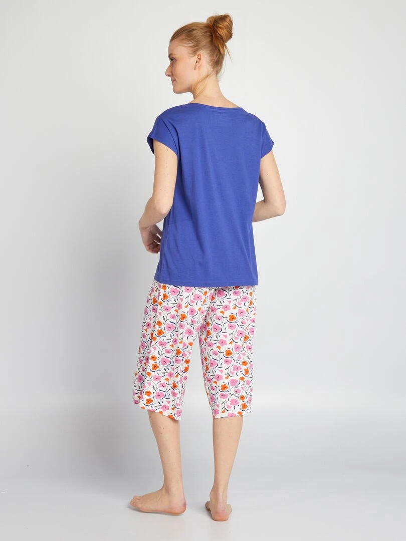 Ensemble de pyjama fantaisie 'Naf naf' 2 pièces Bleu