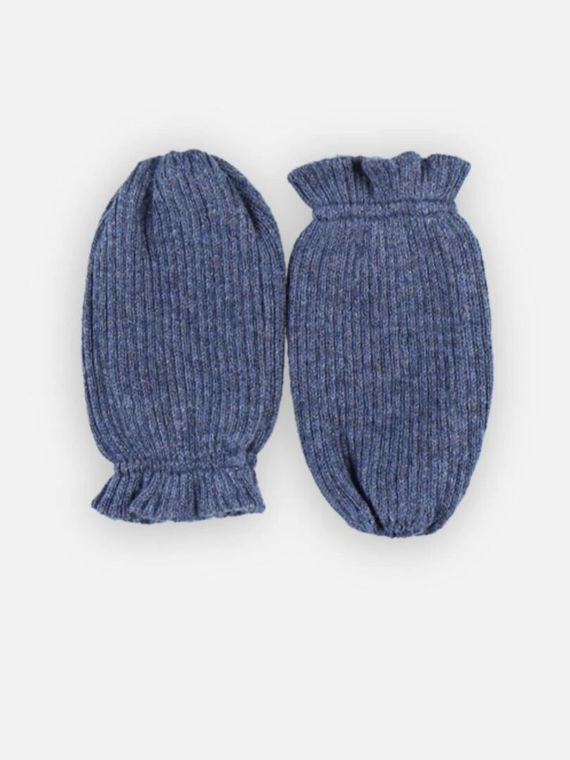 Moufles anti griffure Noukie's Bleu