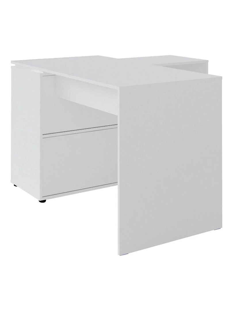Bureau d'angle Angus AKITEN RETAIL Blanc Blanc