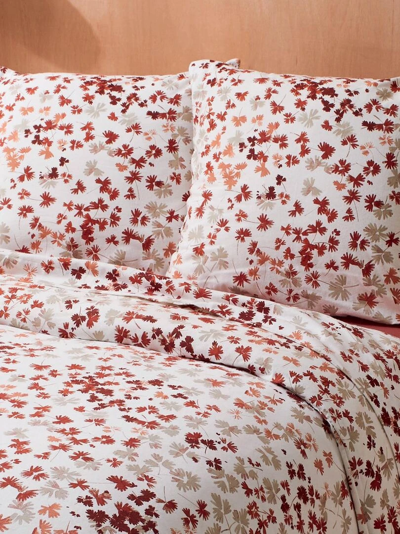Parure de lit au style automnal Rose clair
