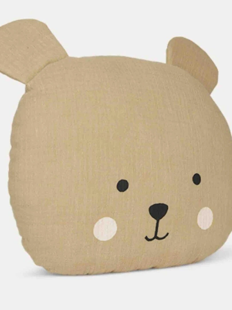 Coussin enfant  Coussin ours   Marron