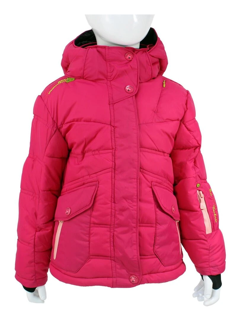Doudoune de ski fille FANECY PEAK MOUNTAIN Rose fushia