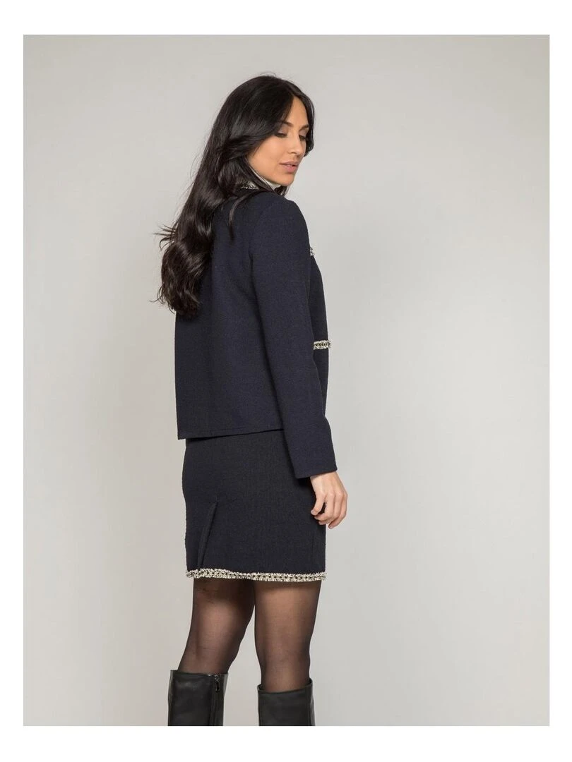 Veste courte UBAK Bleu marine