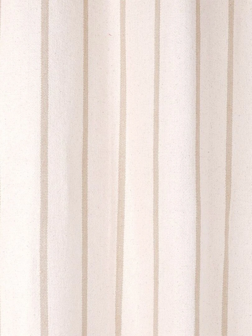 Rideau à œillets 135x260 cm St Trop lin coton   Beige