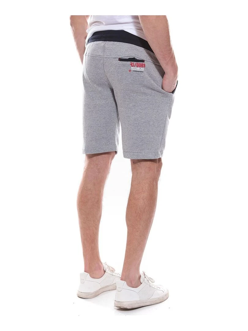 Bermuda molleton BALMY Gris