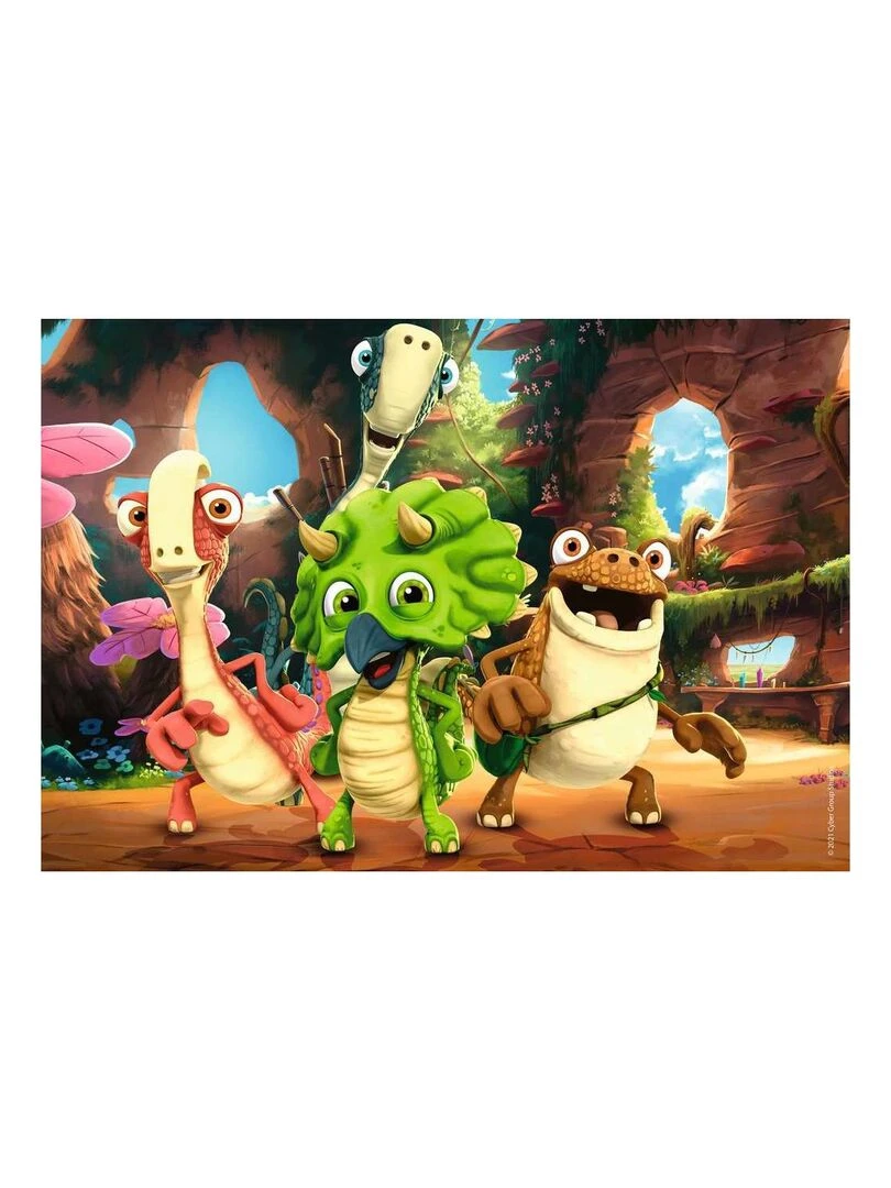 Puzzle 2x12 p la petite bande de dinosaures N/A
