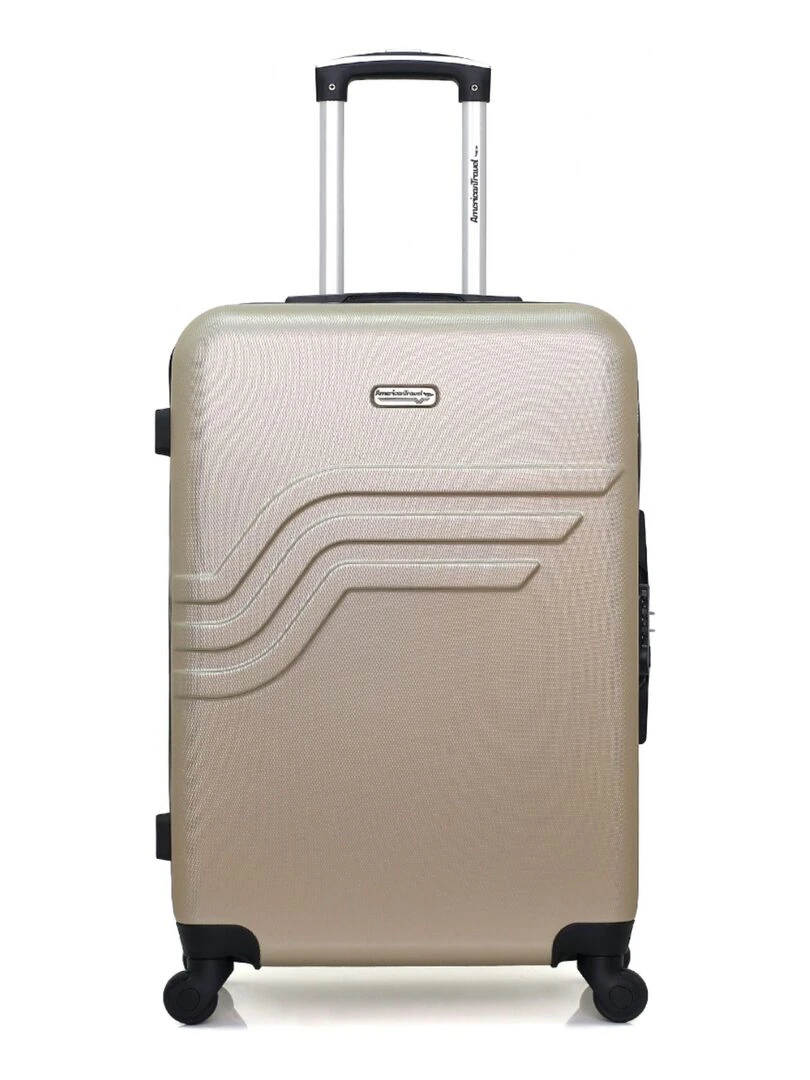 AMERICAN TRAVEL VALISE M QUEENS Beige