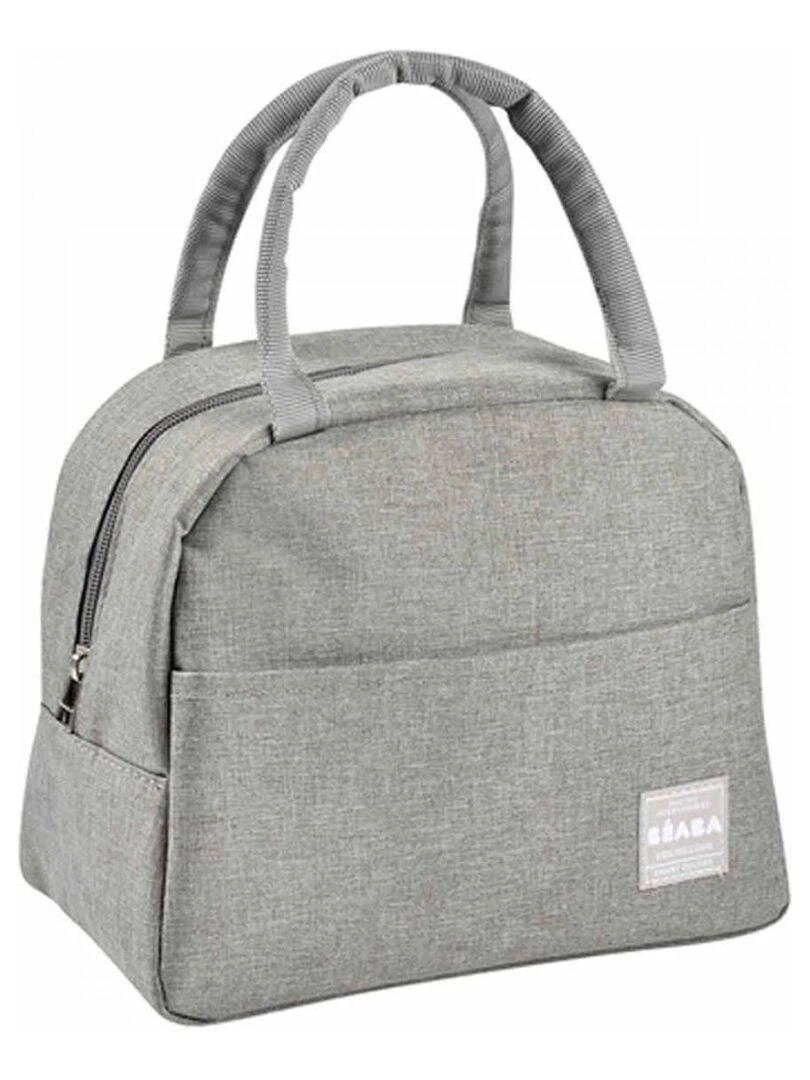 Sac repas isotherme gris chiné Gris