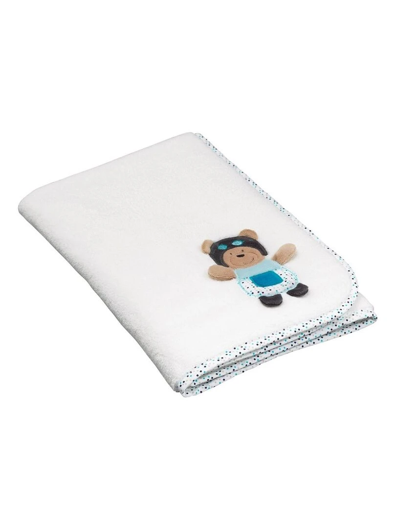 Couverture en polyester blanc SAUTHON Blanc