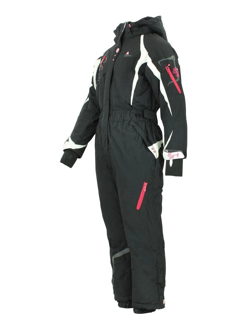 Combinaison de ski fille FELDI PEAK MOUNTAIN Noir Noir