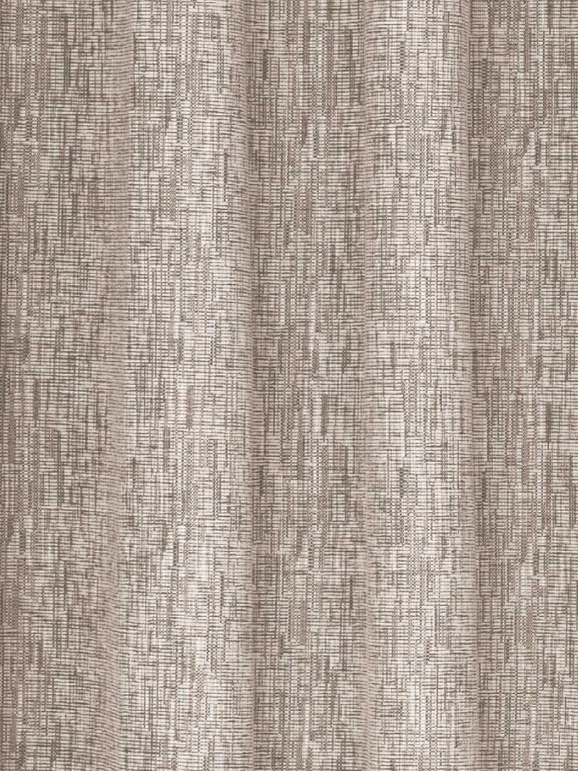 Rideau occultant au style chiné Beige