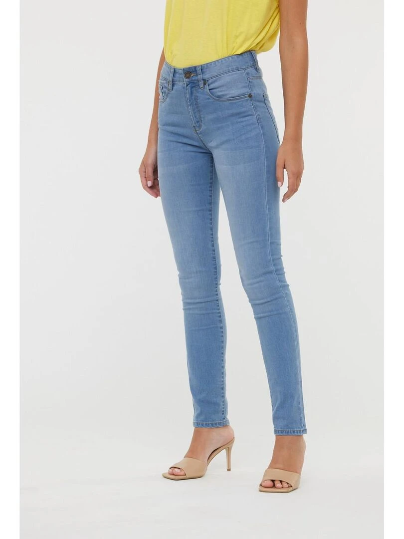 Lee Cooper Jean coton slim LC135 Bleu ciel