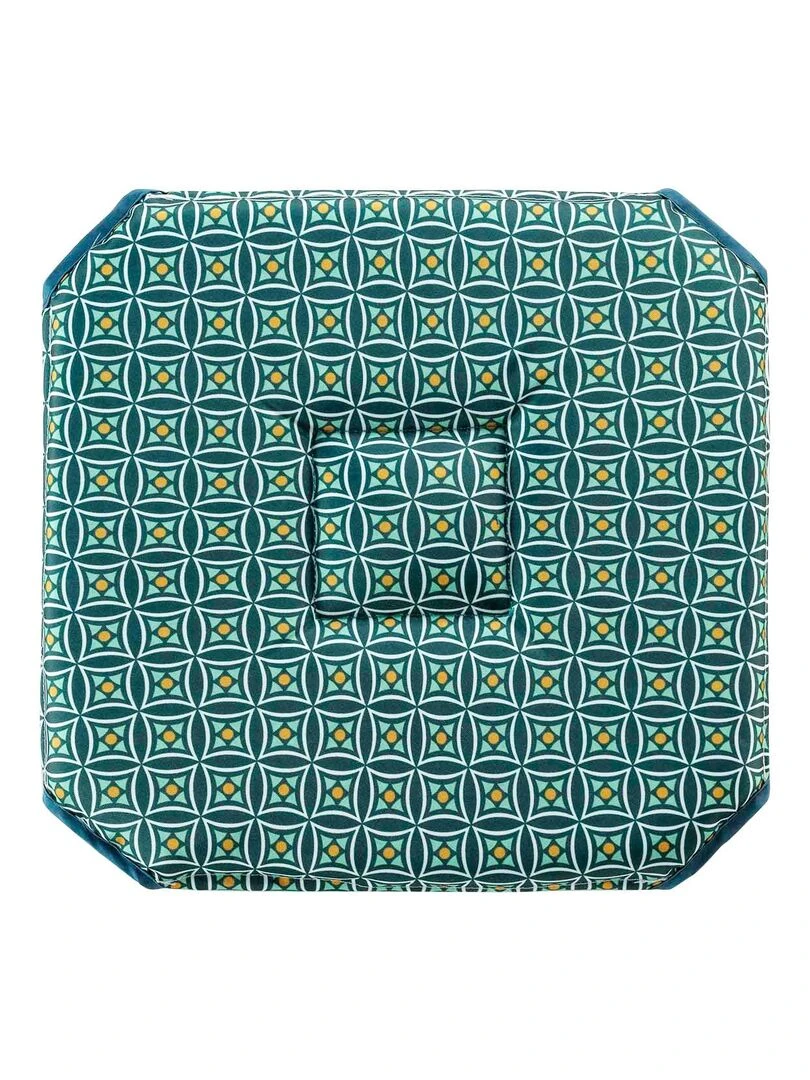 Galette de chaise Havane Vert