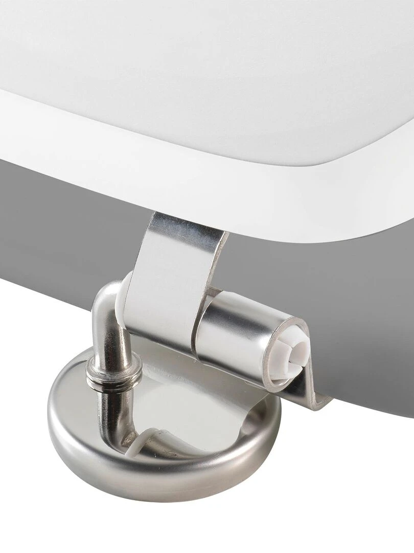Abattant WC 37.5 x 46 cm Zenitude   Gris